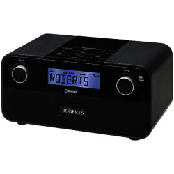 ROBERTS Blutune 50 2.1 Bluetooth DAB/DAB+/FM Digital Radio, Black